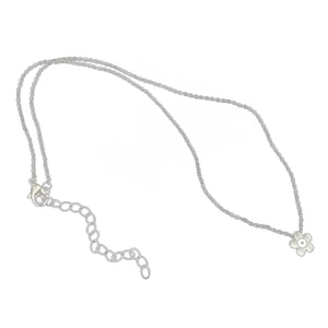 XGB Thanh Lịch Hoa Đen Mặt Dây Chuyền Vòng Cổ Phong Cách Neckchain Đa Năng Xương Đòn Dây Chuyền Trang Sức Thời Trang Cho Nữ Cô Gái