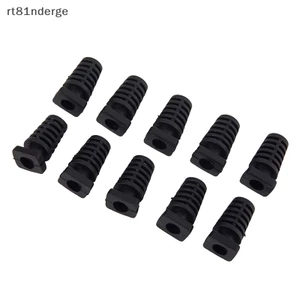 Ge Set 10 Đầu Bọc Bảo Vệ Dây Cáp Sạc Điện Thoại Bằng Cao Su 4.1mm