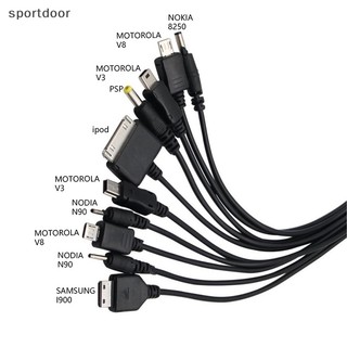 Dây Cáp Sạc Truyền Dữ Liệu usb 10 Trong 1 Thông Dụng