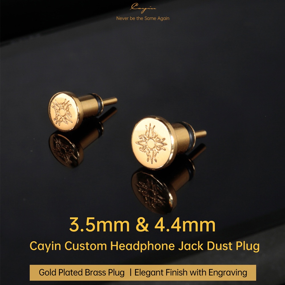 Cayin Đầu Cắm Chống Bụi p35a p44a 3.5mm Và 4.4mm Cho Máy Nghe Nhạc n7 n8ii n3pro ru6 c9
