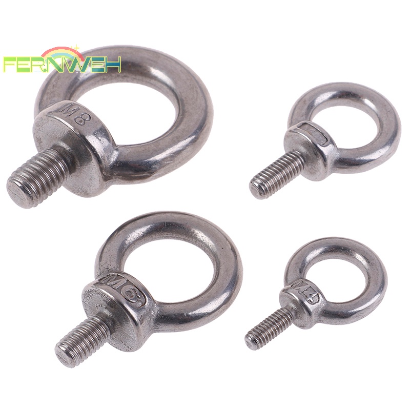 1 Ốc Vít Bằng Thép Không Gỉ 304 Có Lỗ Tròn Chuyên Dụng