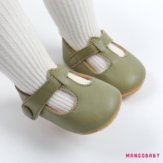 Mgg-baby Girl Premium PU Flats Trẻ sơ sinh Giày nôi tập đi đầu tiên cho bữa tiệc Lễ hội tắm cho bé