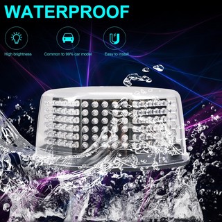 Đèn led 240 Bóng Cảnh Báo Khẩn Cấp 12v Có Nam Châm Gắn Trên Nóc Xe Hơi