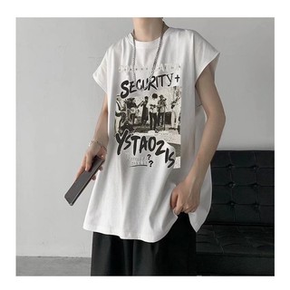 Áo thể thao nam mùa hè áo thun không tay hip-hop tanktop