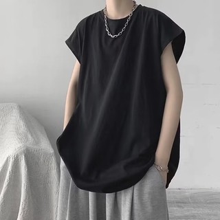 Áo tanktop không tay phù hợp cho nam mặc áo khoác ngoài phong cách