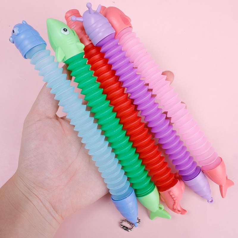 Đồ Chơi Ống Kính Cảm Biến Hình Cá Mập Linh Hoạt Giáo Dục Sớm Cho Bé / Đồ Chơi Ống Nhòm / Đồ Chơi Giáo Dục Sớm