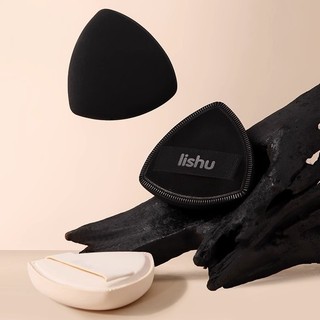 Lishu Mút Trang Điểm Hai Mặt Siêu Mềm Mại Thoải Mái Tiện Dụng