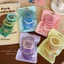 Set 6 Dây Cột Tóc Co Giãn Nhiều Màu Sắc Cho Nữ