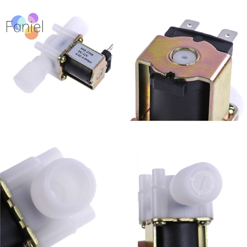 {Faniel} Van điện từ áp suất G1 / 2 "12V 24V 220V để uống năng lượng mặt trời mới