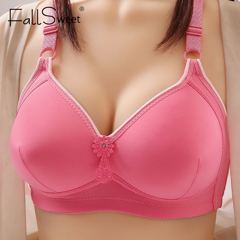 Ảnh Áo lót FALLSWEET 36-44 nâng ngực không gọng mềm mại thoải mái cho phụ nữ trung niên 4