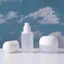 DELMER Press Cream Dispenser, Chai bơm dưỡng da rỗng 30-120ml, Nồi kem mặt đơn giản Đồ vệ sinh trong suốt Kính mờ Chai có thể đổ lại cho nữ