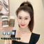 Hộp 6 dây cột tóc len co giãn cỡ lớn dày dặn thời trang phong cách hàn quốc