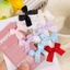 Kẹp Tóc Nơ Ruy Băng Bằng satin Màu Kẹo Thời Trang Hàn Quốc Cho Nữ / Phụ Kiện Tóc Nhỏ Phổ Biến