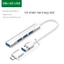 Hub USB 4 trong 1 4 trong 1 mở rộng kết nối với PC, Laptop, MacBook, Điện thoại di động