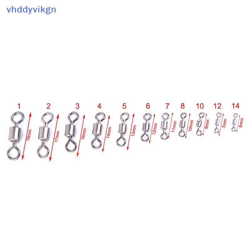50 chiếc nhẫn 11 kích cỡ để câu cá Vn vn vn vn vn