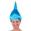 DARON Troll Tóc Giả, Tổng Hợp Lông Tơ Halloween Màu Tóc Giả, Hộp Đêm Thoáng Khí Ngộ nghĩnh Thẳng Cosplay Đảng Tóc Giả Nữ