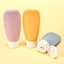 CHEESELY 4 Cái 60ml Kem dưỡng da đóng gói, Hộp đựng mỹ phẩm rỗng Chai có thể đổ lại, Dụng cụ trang điểm di động Kích thước du lịch Chai nhựa Mini Dầu gội Mỹ phẩm