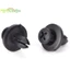 50 chiếc 6 mm Auto Car Bumper Retainer Push Black Plastic Clips Fasteners [MỚI]