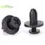50 chiếc 6 mm Auto Car Bumper Retainer Push Black Plastic Clips Fasteners [MỚI]