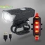 Bộ đèn xe đạp USB LED có thể sạc lại Xe đạp đường trường Đèn pha phía trước Đèn pin Đèn xe đạp Phụ kiện đi xe đạp [MỚI]