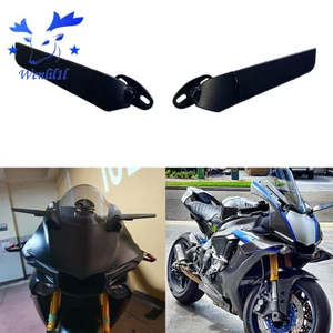 Gương Chiếu Hậu Xoay Điều Chỉnh Được Cho Xe Mô Tô yamaha r15 r25 r3 r1 r1s r6 r6s v2 v3