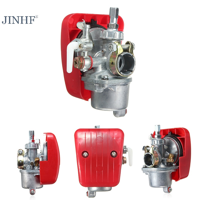 Bộ chế hòa khí JINHF 50cc / 60cc / 66cc / 80cc Động cơ 2 thì Động cơ xe đạp cơ giới Carb HOT