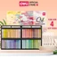 Bút Sáp Dầu Màu Chuyên Nghiệp Phiên Bản Cao Cấp Deli - Gam Màu Pastel Morandi Macaron - Tặng Kèm Bút Trắng