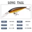 Mồi Câu Cá Giả Loại Cứng 11cm / 9.5g