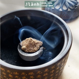 Than Hoạt Tính 3 Lành Xông Đốt Trầm Hương Ông 10 Viên An Toàn Ít Khói Không Mùi