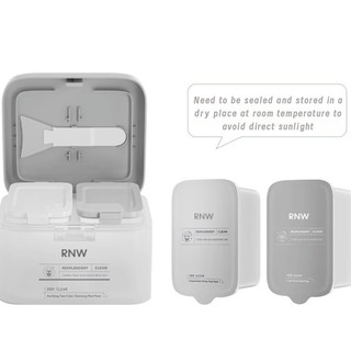 Rnw Mặt Nạ Bùn Hai Màu Làm Sạch Lỗ Chân Lông Dưỡng Ẩm Loại Bỏ Mụn Đầu Đen Cho Nam Và Nữ