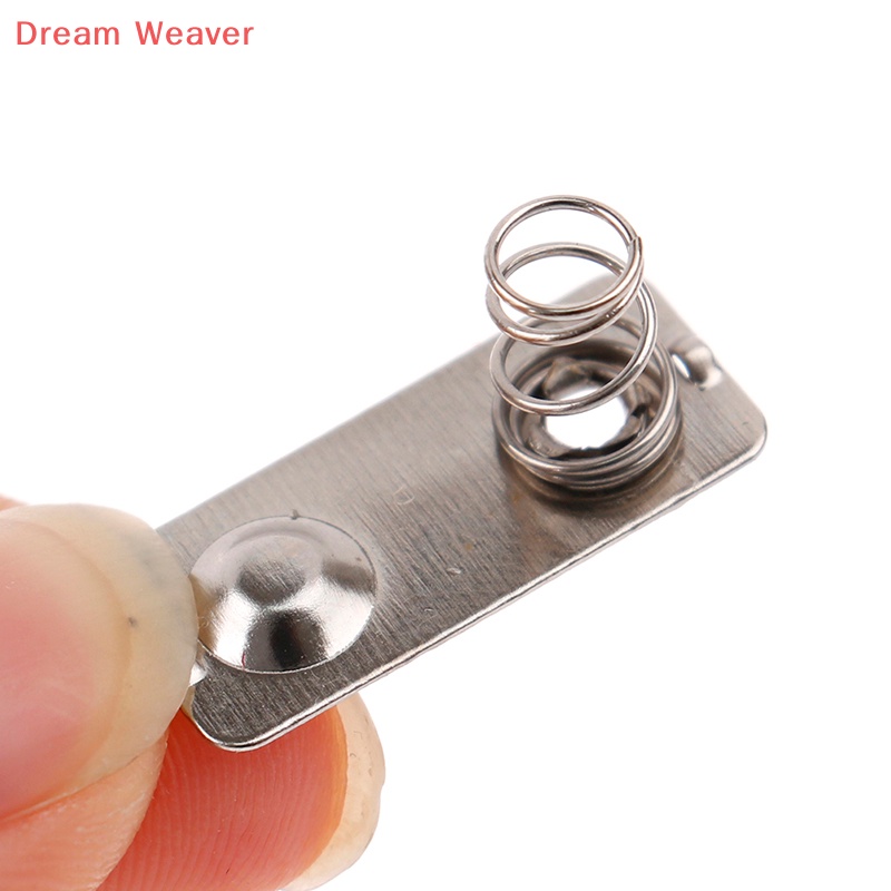 [Dream] 10 cái / 21x9mm Tấm tiếp xúc lò xo kim loại thay thế Khe bạc mới