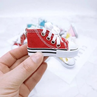 Phụ Kiện Trang Trí Giày Thể Thao Vải canvas mini Dễ Thương
