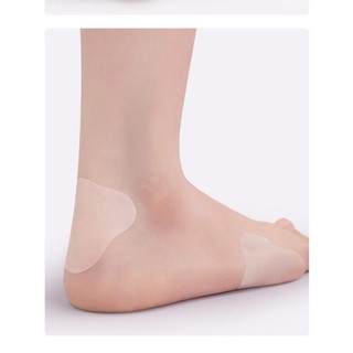 Gel Gót Bảo Vệ Giày Dán Chân Miếng Dán Miếng Dán Miếng Dán Miếng Lót Gót Lót Giảm Đau Thạch Cao Chăm Sóc Bàn Chân Đệm Grip 2 Chiếc