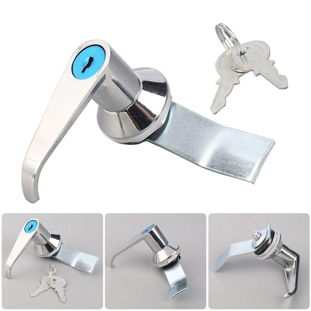 Khóa tủ phân phối NOTE1, Khóa tay cầm chống gỉ bằng hợp kim kẽm, Phần cứng chống trộm đa chức năng Khóa cửa tủ điện Ngăn kéo