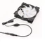 Cáp kết nối MOON DC5511 đến 4Pin 4Pin Máy tính PC Quạt Bộ chuyển đổi cáp nguồn