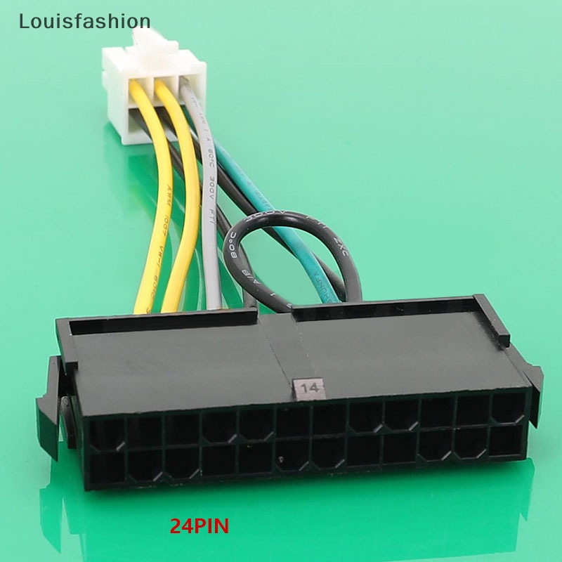 Cáp chuyển đổi nguồn Louisfashion 24Pin Nữ sang 6P Nam cho 6 PIN 3060 7050 Mainboard YTH