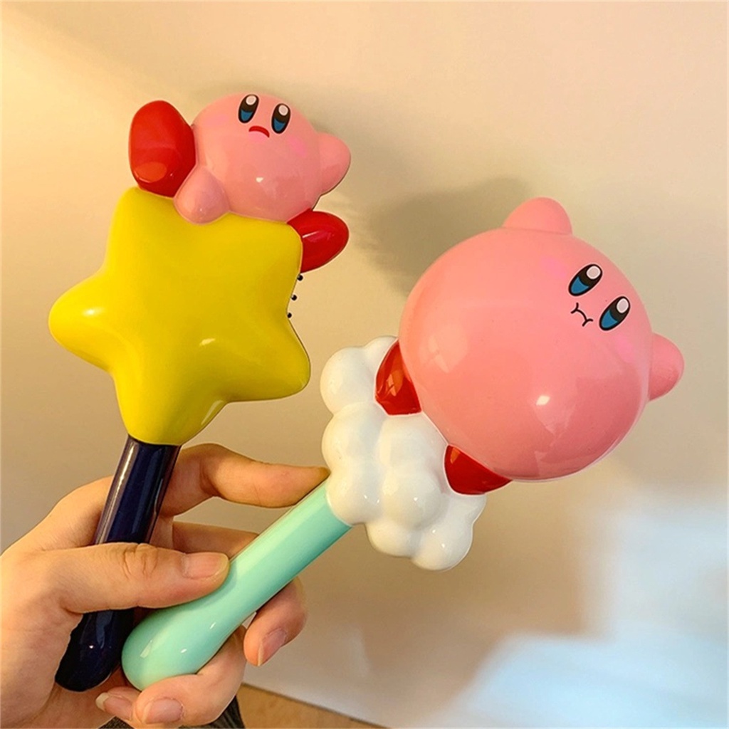 Ảnh Kirby Lược Chải Tóc Túi Khí Mát Xa Da Đầu Họa Tiết Ngôi Sao Hoạt Hình Dễ Thương Làm Quà 4