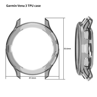 Vỏ tpu Mềm Bảo Vệ Chống Trầy Cho garmin venu 3 3s garmin venu3 / 3s