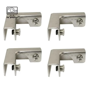 Set 4 Kẹp Chữ l Cố Định Kính 2 Chiều 6-10mm