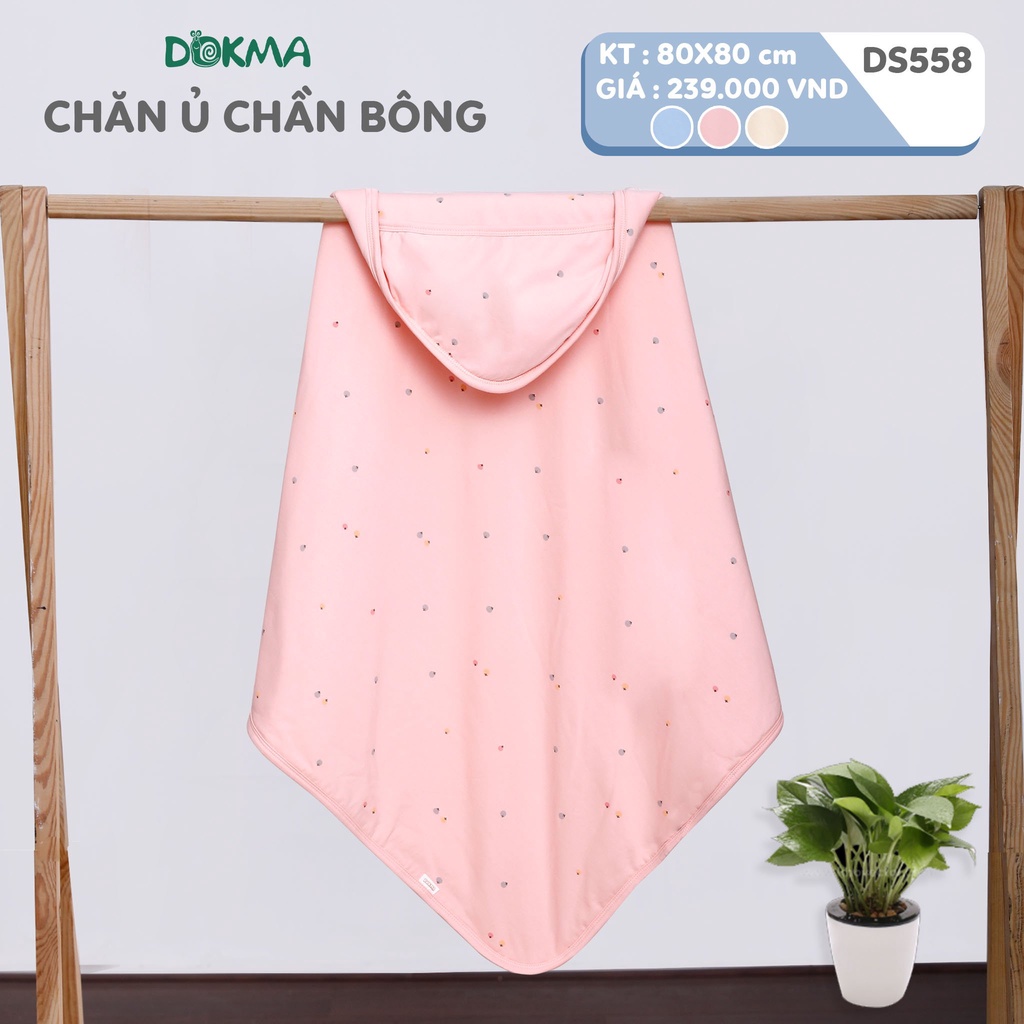 (80x80cm) Chăn Ủ Chần Bông Tiện Lợi Cho Bé Sơ Sinh Dokma Mã DS558