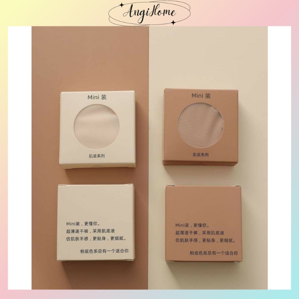 SET 6 QUẦN SU THẠCH KHÔNG ĐƯỜNG MAY THÔNG HƠI TÀNG HÌNH MỖI QUÀN 1 HỘP ANGI HOME