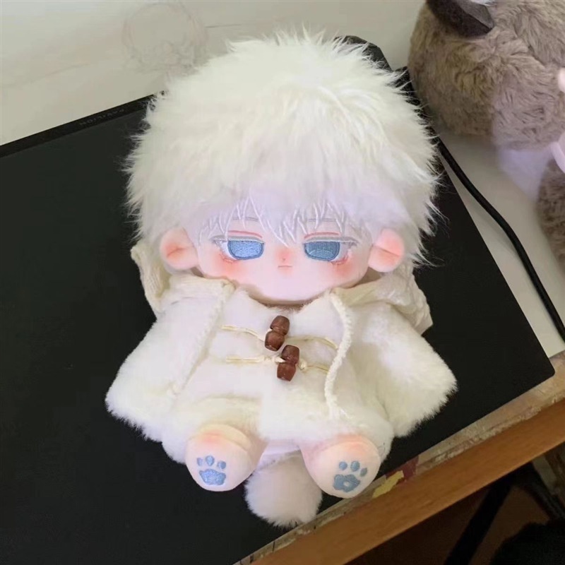 Búp Bê Nhồi Bông jujutsu kaisen q version gojo satoru sq2 20cm