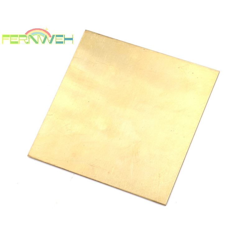 Tấm Lá Đồng 0.5mm / 0.8mm / 1mm / 2mm 100x100mm Chuyên Dụng