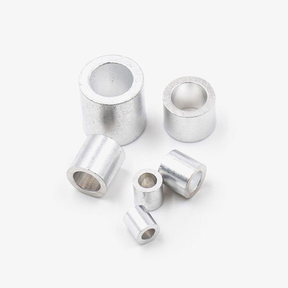 THFENG 10-50 Chiếc Uốn Tay, Kẹp Cáp Phần Cứng Lỗ Tròn, M1 Đến M12 Nhôm Cố Định Kẹp Dây Ferrules Dây Thép