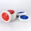 BORAGETE 2 Chiếc Shoppin Xe Bánh Xe, Thay Thế Bánh Xe Lốp Linh Hoạt, Thời Trang 6.3Inch EVA Chống Trượt Du Lịch Xe Đẩy Bánh Phụ Kiện Hành Lý