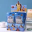 HT2 6 Cái / bộ Los Angeles Lakers NBA Bóng Rổ Hoạt Hình Bút gel Click Bóng Bút Văn Phòng Phẩm Cho Học Sinh TH2