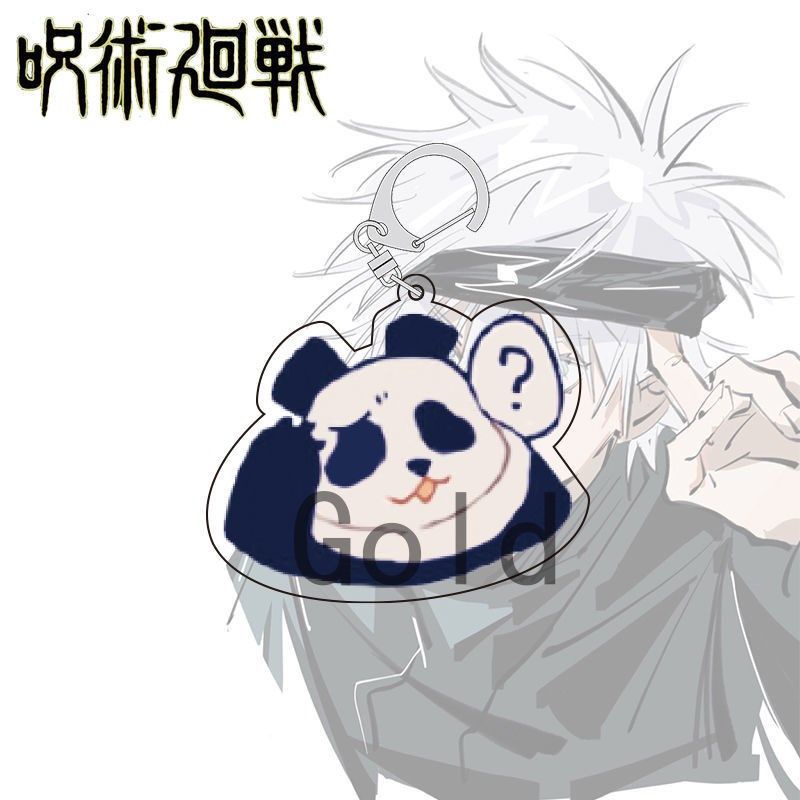 Móc khoá Jujutsu Kaisen Anime Keychain Women Gojo Satoru Geto Suguru Kawaii Acrylic Phụ kiện trang trí chibi cute