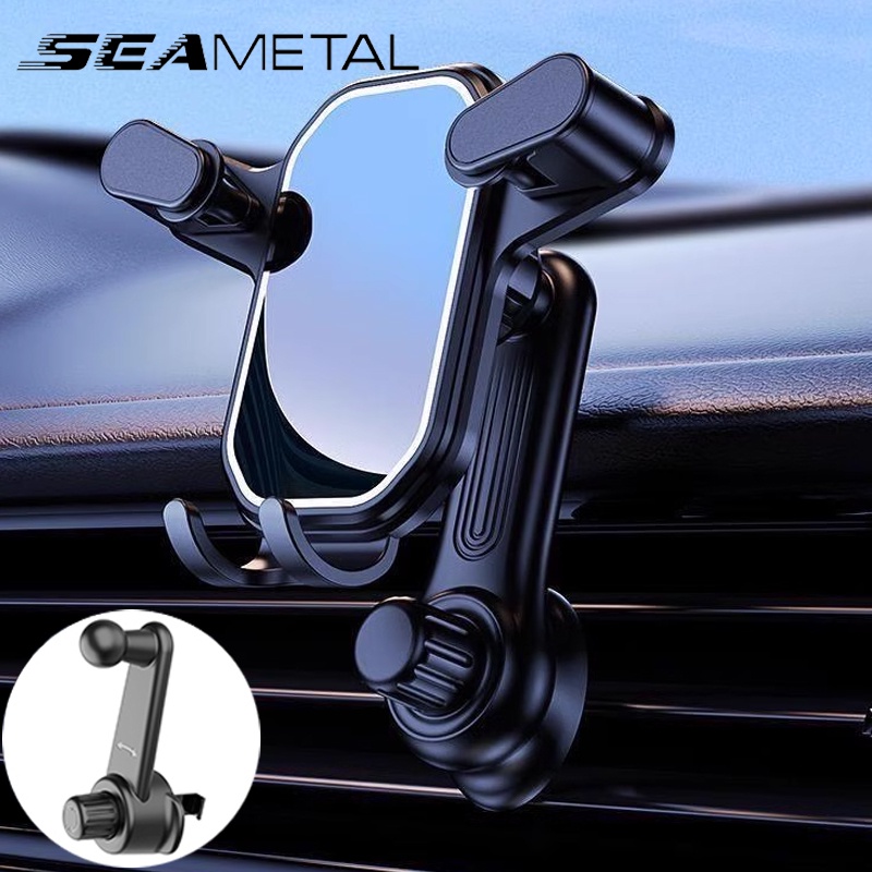 SEAMETAL Giá Đỡ Điện Thoại Gắn Xe Hơi Xoay 360° Điều Chỉnh Tiện Dụng