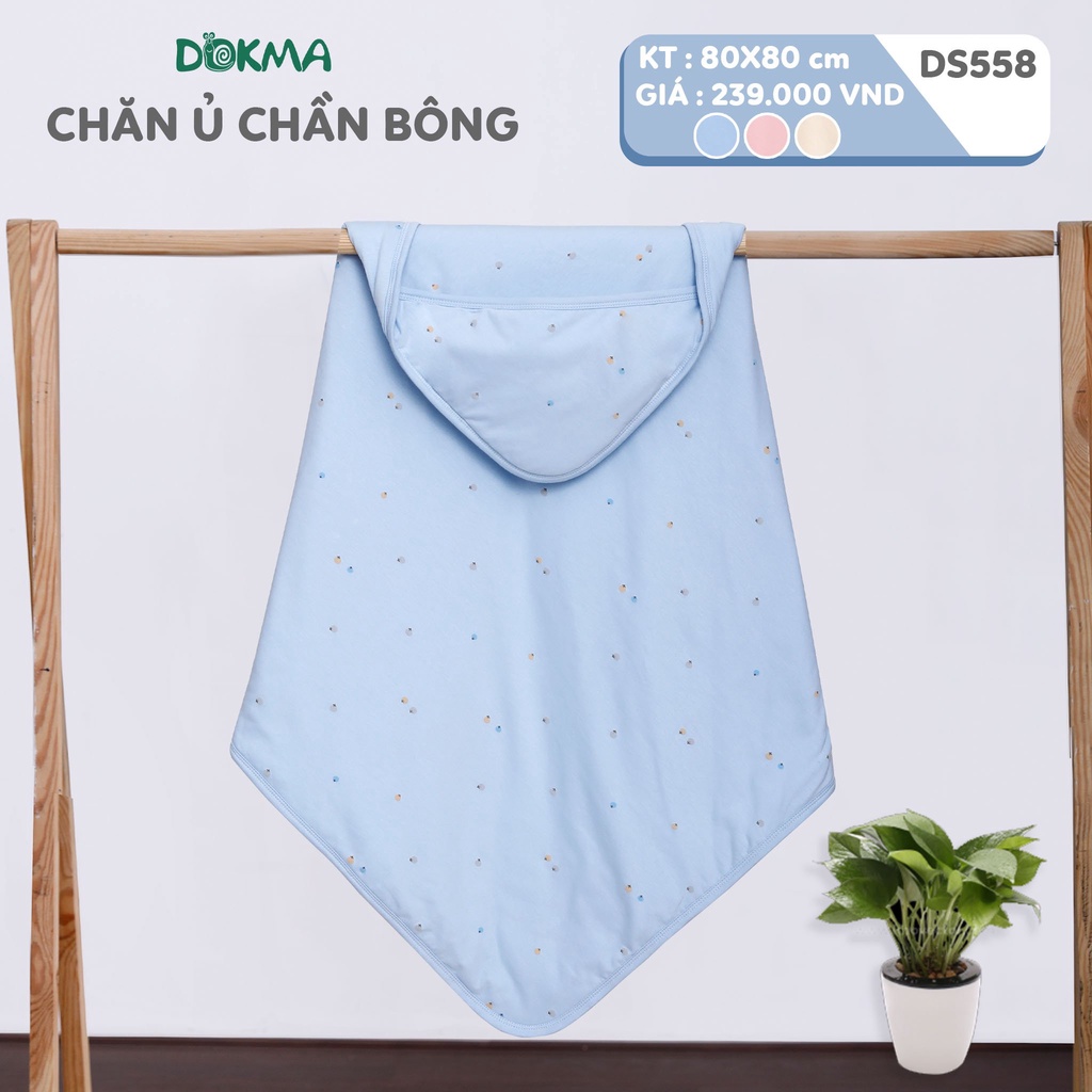 (80x80cm) Chăn Ủ Chần Bông Tiện Lợi Cho Bé Sơ Sinh Dokma Mã DS558