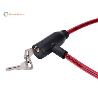 [Dream] 1 Khóa an toàn xe đạp 8x640mm dành cho xe đạp chống trộm có 2 chìa khóa mới